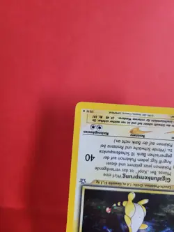 Pokemon Karte/card - Ampharos 1/111 - Holo Neo GENESIS 1. Edition - Excellent - Image 4