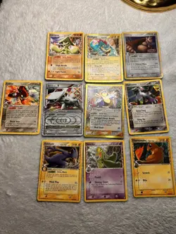 Pokemon TCG EX Delta Species 10 Card Lot Nintendo Golduck Blastoise - Image 1