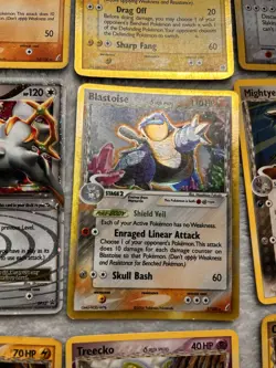 Pokemon TCG EX Delta Species 10 Card Lot Nintendo Golduck Blastoise - Image 4