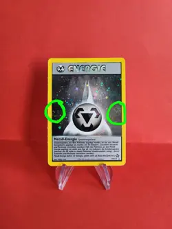 Pokemon Karte/card - Metall-Energie 19/111 - Holo Neo - 2x Swirl! - Very Good - Image 1