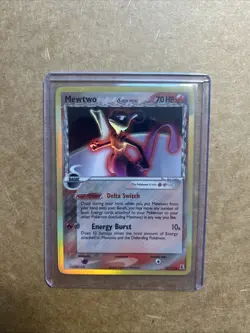 Pokemon TCG Mewtwo Delta Species Holo Rare Card 12/113 - Image 1
