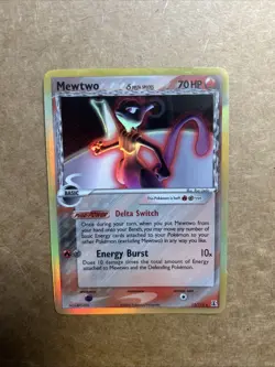 Pokemon TCG Mewtwo Delta Species Holo Rare Card 12/113 - Image 3