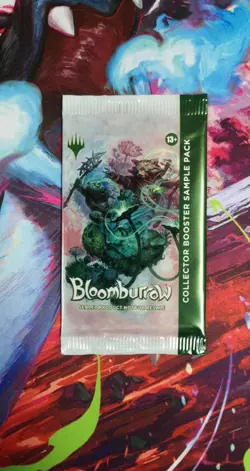 MTG Bloomburrow – Collector Booster SAMPLE PACK (Sealed, 3 Cards) - Image 1