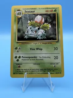 Ivysaur - 30/102 - Pokemon Base Set Unlimited Card WOTC NM - Image 1
