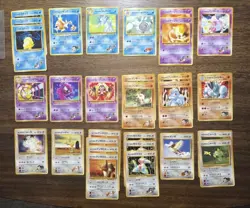 Huge Collection Organized Bulk Lot - 141 Pokemon Cards Japanese GYM Series NM-LP - Image 5