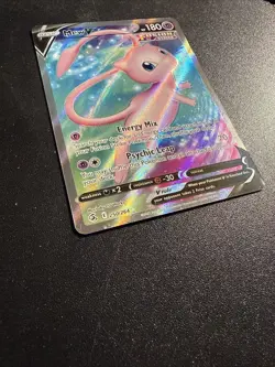 Pokemon TCG Mew V Full Art Holo Ultra Rare Card 250/264 Fusion Strike - Image 2