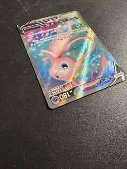 Pokemon TCG Mew V Full Art Holo Ultra Rare Card 250/264 Fusion Strike - Image 4
