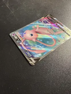 Pokemon TCG Mew V Full Art Holo Ultra Rare Card 250/264 Fusion Strike - Image 5