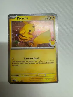 Pikachu (Pokemon Day 2026) 051/162 Miscellaneous Cards & Products Holo - Image 1