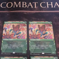 1x Lotus Cobra Mtg Zendikar Rising Showcase NM - Image 2