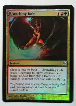 Branching Bolt *FOIL Common* Magic MtG x1 Shards of Alara SP - Image 1