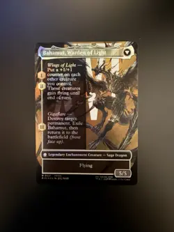 MTG Final Fantasy English Dion, Bahamut's Dominant Borderless 0521 Surge Foil - Image 2
