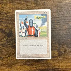 MtG - Crusade - 4th Edition - BANNED - LP - Image 1