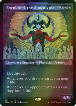 MTG Sheoldred, the Apocalypse Showcase Foil ** Dominaria United ** English - Image 1