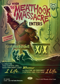 MTG The Meathook Massacre Borderless Foil ** Innistrad Remastered ** English - Image 1