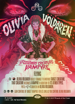 MTG Olivia Voldaren Showcase Borderless Foil ** Innistrad Remastered ** English - Image 1