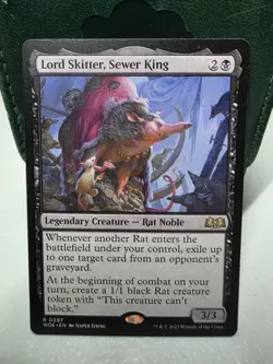 Lord Skitter, Sewer King Wilds of Eldraine Regular NM - Image 1