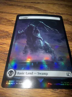 MTG - Swamp (0300, Foil) Final Fantasy - Image 1