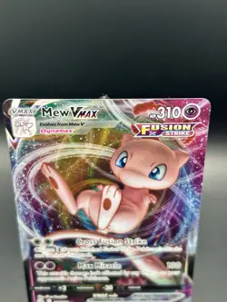 Pokemon TCG Mew VMAX Ultra Rare Holo Swsh08 Fusion Strike 114/264 310 HP - Image 2