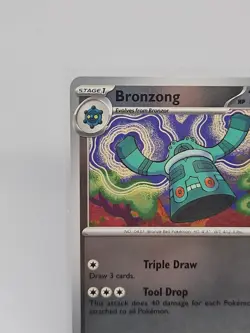 Bronzong Reverse Holo Pokemon TCG Phantasmal Flames 072/094 - Image 2