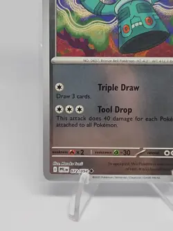 Bronzong Reverse Holo Pokemon TCG Phantasmal Flames 072/094 - Image 5