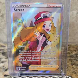 Pokemon Serena 193/195 Swsh12 Silver Tempest Ultra Rare Full Art Holo - Image 1
