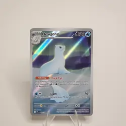 2025 Pokemon Dewgong 97/094 Pokemon Phantasmal Flames Full Art IR Mega Evolution - Image 1