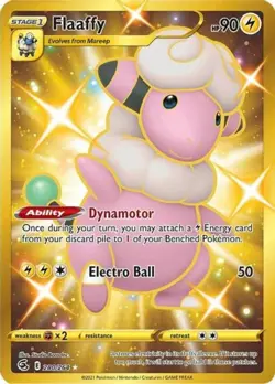 Pokemon - Flaaffy - 280/264 - Secret Rare - Sword & Shield - Fusion Strike - NM - Image 1