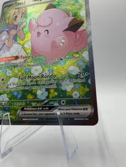 Lillie's Clefairy ex SIR 184/159 Pokemon Journey Together NM - Image 4