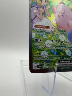 Lillie's Clefairy ex SIR 184/159 Pokemon Journey Together NM - Image 5