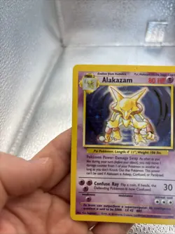 Pokemon English TCG Alakazam Base Set 1/102 Holo 1999-2000 Wizards OTC - Image 5