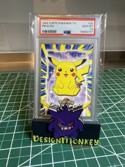 1999 Pikachu #25 Topps Pokemon TV PSA 10 GEM MT Pokemon TCG - Image 1