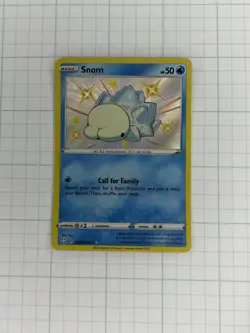 Pokemon TCG Snom SV033/SV122 Shining Fates Shiny Vault - Image 1