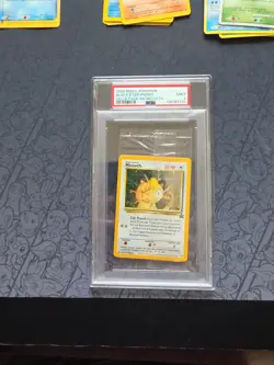 Pokemon: Meowth #10 Holo Sealed Cello Pack Black Star Promo RARE - PSA 9 LOW POP - Image 1