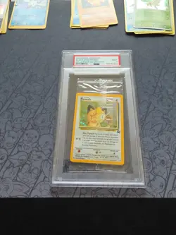 Pokemon: Meowth #10 Holo Sealed Cello Pack Black Star Promo RARE - PSA 9 LOW POP - Image 3