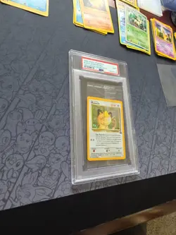 Pokemon: Meowth #10 Holo Sealed Cello Pack Black Star Promo RARE - PSA 9 LOW POP - Image 5
