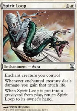 SPIRIT LOOP Time Spiral MTG Magic the Gathering Cards DJMagic - Image 1