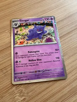 Gengar Cosmos Holo Sam's Club Exclusive Promo 151 Pokemon TCG 094/165 SV Rare - Image 2