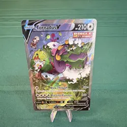Pokemon Tornadus V Alternate Full Art Ultra Rare Holo 185/198 Chilling Reign - Image 1