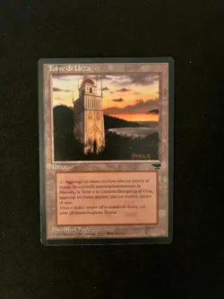 Urza's Tower Italian Magic: Renaissance NM/LP MAGIC THE GATHERING MTG VINTAGE - Image 1