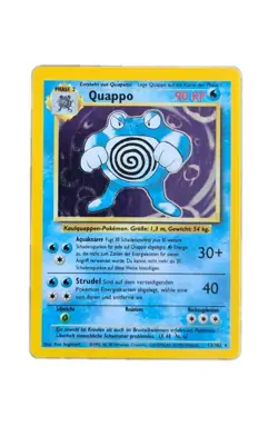 1999 POKEMON GERMAN 13/102 QUAPPO-HOLO DEUTSCH - Image 2