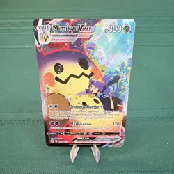 Pokemon Mimikyu VMAX Ultra Rare Full Art Holo TG17/TG30 Brilliant Stars - Image 1
