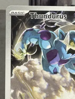 Thundurus SVP 209 Promo Pokemon Center Stamped Near Mint - Image 2