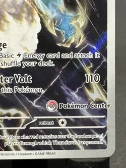 Thundurus SVP 209 Promo Pokemon Center Stamped Near Mint - Image 4