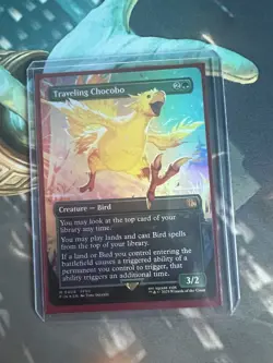 Traveling Chocobo (Borderless) -Foil Near Mint MTG - Image 3