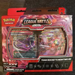 Pokemon TCG Team Rocket's Mewtwo ex League Battle Deck - Image 1