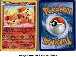 2013 Pokemon, Legendary Treasures, #RC4/RC25 Growlithe, Holo Uncommon (b) - Image 1