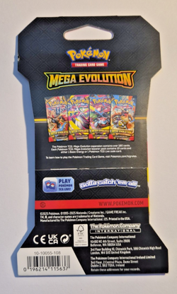 Pokemon Mega Evolution Sleeved Booster Pack LOT of 20 Sealed Packs! 171113 - Image 3