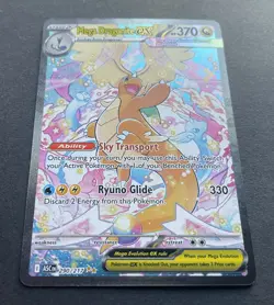 Pokemon Ascended Heroes MEGA DRAGONITE EX 290/217 Special Illustration Rare MINT - Image 4