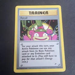 Recall 116/132 - Gym Heroes - Pokemon TCG WOTC - LP - Image 1